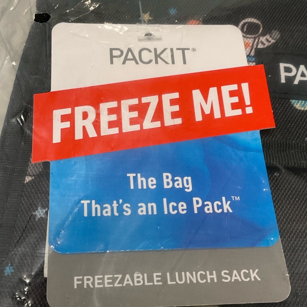 PackIt Space Theme Freezable Lunch Sack Limited Edition - Picture 2 of 5